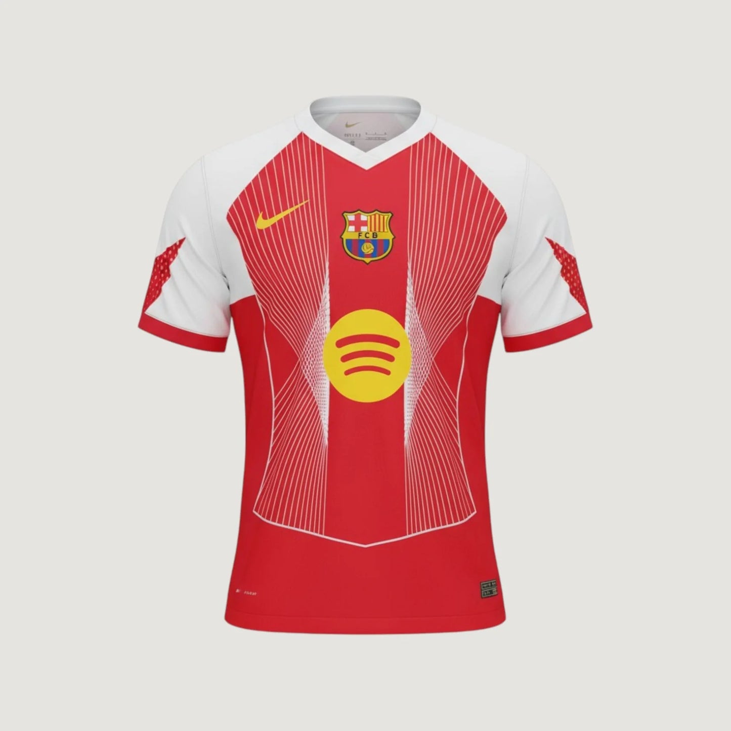 FC Barcelone – Maillot Concept 2025/26 – Blanc, Rouge