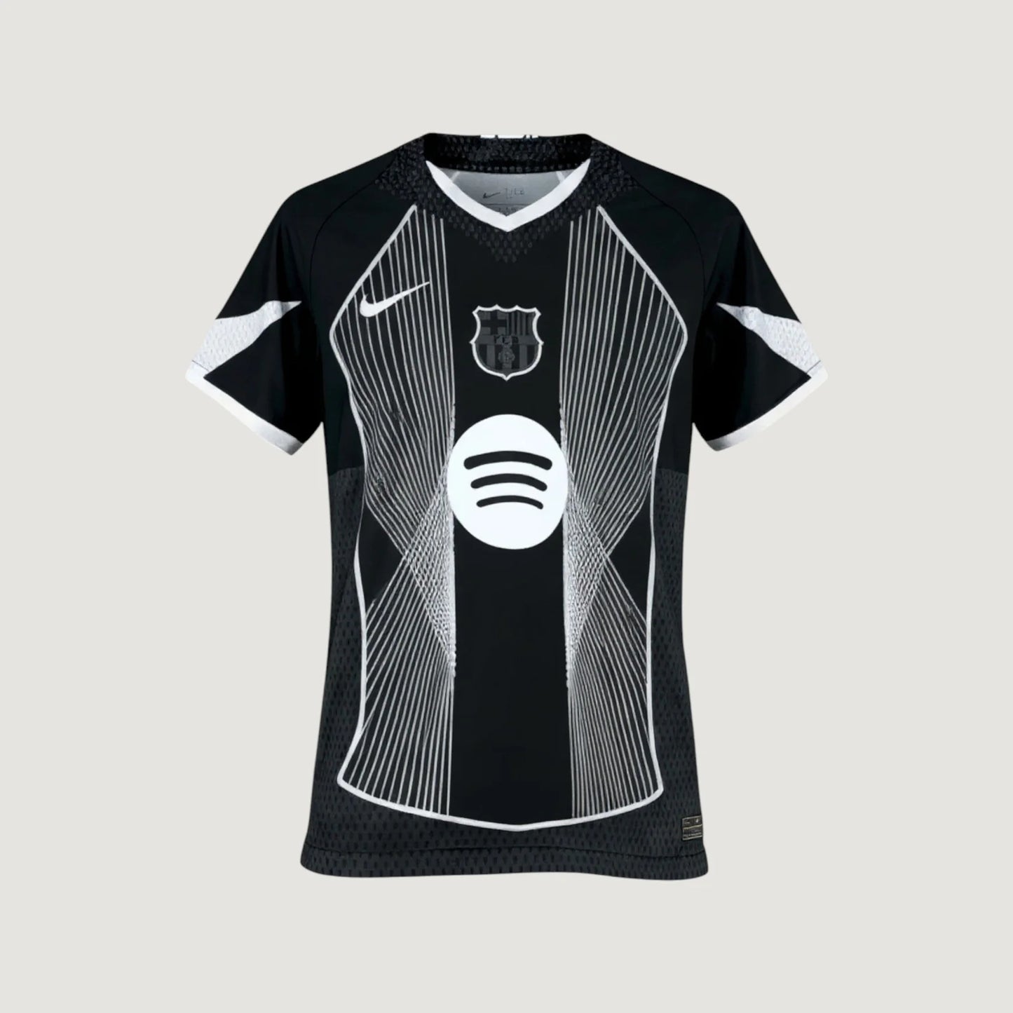 FC Barcelone Concept – Maillot Third 25/26 – Noir & Blanc